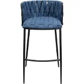 Kare design Barkruk Saluti blauw