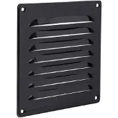 Starx Schoepenrooster | | 16 x 16 cm (Aluminium, Zwart)
