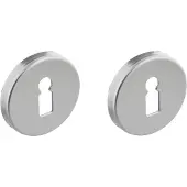 Intersteel rozetten met sleutelgat ø50x7mm - aluminium