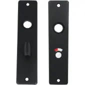 ODShop kortschild WC57/5 aluminium zwart