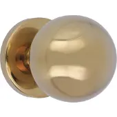 AMIG Vaste deurknop ø70mm messing kleur