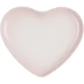 Le Creuset Groot Bord Hart Ø23cm 'Shell Pink'