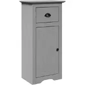 vidaXL Badkamerkast BODO 44x30x90 cm grijs