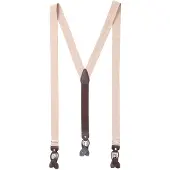 Tresanti | ESRAH | Geruite bretels | Beige