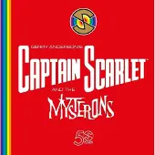 Vivid Captain Scarlet Figuren op Kaart (3 stuks)