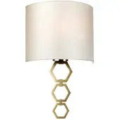 Elstead Lighting LED Wandlamp Clark | 1X E27 Max 60W | Aged Brass