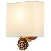 Flambeau LED Wandlamp Swirl | 1X E27 Max 60W | Gold Leaf