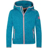 TROLLKIDS - Girl's Jondalen Jacket XT - Fleecevest 116, turkoois