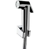 Wenko Bidet Set, waterbesparend, hygiënisch, 120 cm, met slang, spuitkop, wandhouder