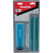 Makita Pack de lames de scie sabre 228 mm pour métal (6 pcs) - B-44448