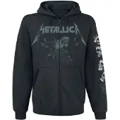 Metallica Vest met capuchon - S&M2 - Skull - S tot 5XL - voor Mannen - zwart | Maat XXL