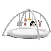 Kids Concept Speelkleed - Edvin - Grijs m. Dieren - - OneSize - Speelkleden