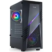 TooQ ATX Semi-toren doos TooQ TQGCC102-B BIOHAZARD Zwart