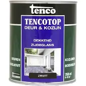 Tenco Tencotop deur & kozijn dekkend zijdeglans zwart 750 ml
