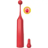 ROMP Pop - mini clitoris vibrator - rood