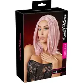 Cottelli - pruik bob halflang - roze
