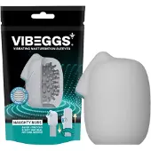 Vibeggs Naughty Nubs - vibrerend eitje‑masturbator (wit)