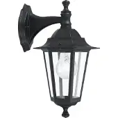 Eglo Laterna 4 Wand M Zwart 1 Lichtpunt