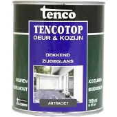 Tenco Tencotop deur & kozijn dekkend zijdeglans antraciet 750 ml
