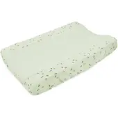Trixie aankleedkussenhoes babytextiel 70x45cm Friendly Vegetables groen.