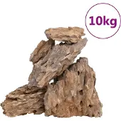 vidaXL Drakenstenen gemende kleur 10 kg 10-30 cm