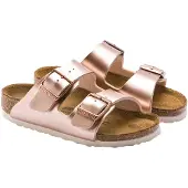 Birkenstock Arizona Electric Metallic Slippers Junior Roze 31