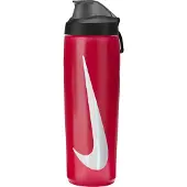 Nike Refuel Locking Bidon 709ML Rood Zwart Zilver