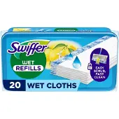 WET Citrus Fresh Doekjes 20st Wit wit Polyester Vloerwisser