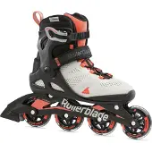 Rollerblade Rolschaatsen - Macroblade - 80 W - Grijs/Coral - Inl - - 38 - Rolschaatsen