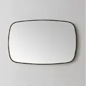 Sanilux Spiegel Celia 140x65 cm Met LED-verlichting Dimbaar Gunmetal