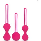 EasyToys - geisha ballen set - 3-delig - roze