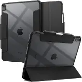 Spigen Ultra Hybrid Pro Hoes Geschikt voor Apple iPad Air 13 (2024/2025/2026) - Book Case met Air Cushion - Zwart