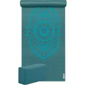 Yogistar Yoga-Set Starter Edition - ajna chakra (Yogamatte + 1 Yogablock)