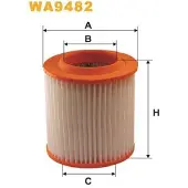 WIX FILTERS WA9482 Luchtfilter