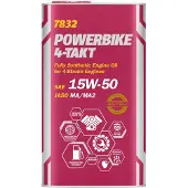 Mannol Motorolie voor motorfietsen 4T POWERBIKE 15W50 4L
