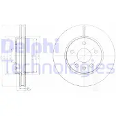 Delphi BG4187 Remschijf