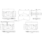 Brembo P 48 005 Remblokken