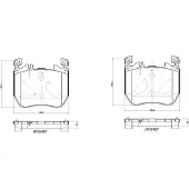 Brembo Remblokkenset, schijfrem P 50 179