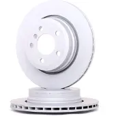 Bosch Remschijf 0 986 479 166 achter, geventileerd, sterk gecarboniseerd, 1 Stuk