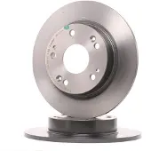 Brembo 13-15 Acura ILX/06-15 Honda Civic Rear Premium UV Coated OE Equivalent Rotor