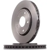 Brembo Remschijf 09N12511 voorkant, geventileerd, 1 Stuk
