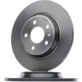 Brembo 09-16 Audi A4/A4 Quattro/10-14 A5/08-17 A5 Quattro Rear Premium UV Coated OE Equivalent Rotor