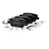 Bosch Remblokken set BP1150 Bosch voor o.a. FORD, LAND ROVER