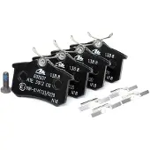 Ate Remblokken set 13.0460-2937.2 ATE voor o.a. AUDI, PEUGEOT, SEAT, SKODA, VOLKSWAGEN