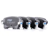 TRW Remblokken set GDB1470 TRW voor o.a. NISSAN, OPEL, RENAULT