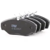 TRW Remblokken set GDB1478 TRW voor o.a. NISSAN, OPEL, RENAULT