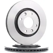 Brembo Remschijf 9869511 voorkant, geventileerd, 1 stuk