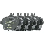 Textar Remblokset 2484801, achter