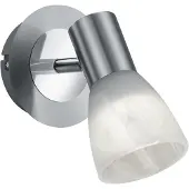 TRIO LED wandlamp LB25, 6W, mat nikkel