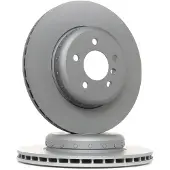 Bosch Remschijf 0 986 479 E08 achter, geventileerd, sterk gecarboniseerd, 1 Stuk